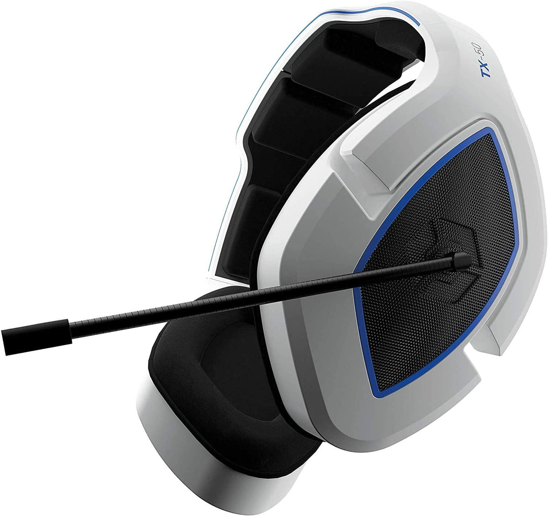 Gioteck TX-50 Wired Stereo Gaming Headset (PS5) (Weiß/Blau) (4/16) (PS5)