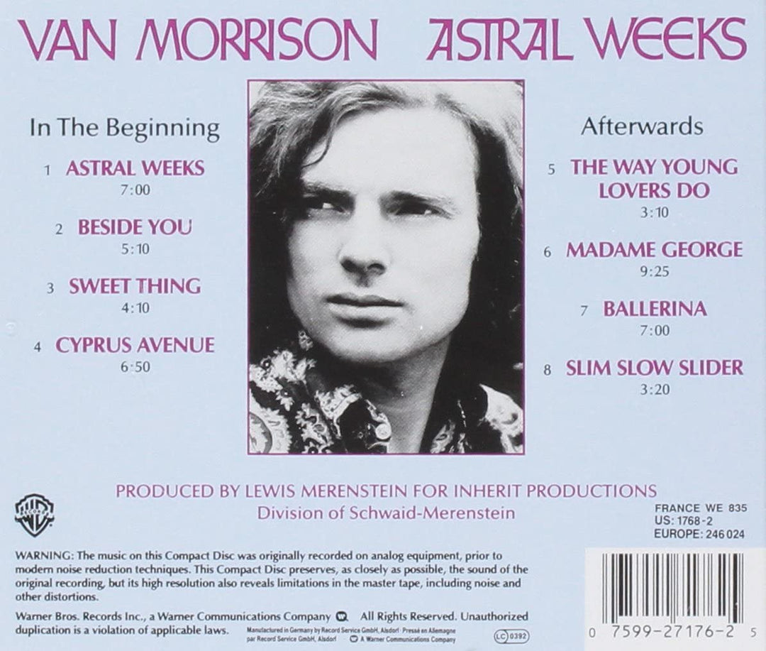 Van Morrison - Astral Weeks [Audio CD]