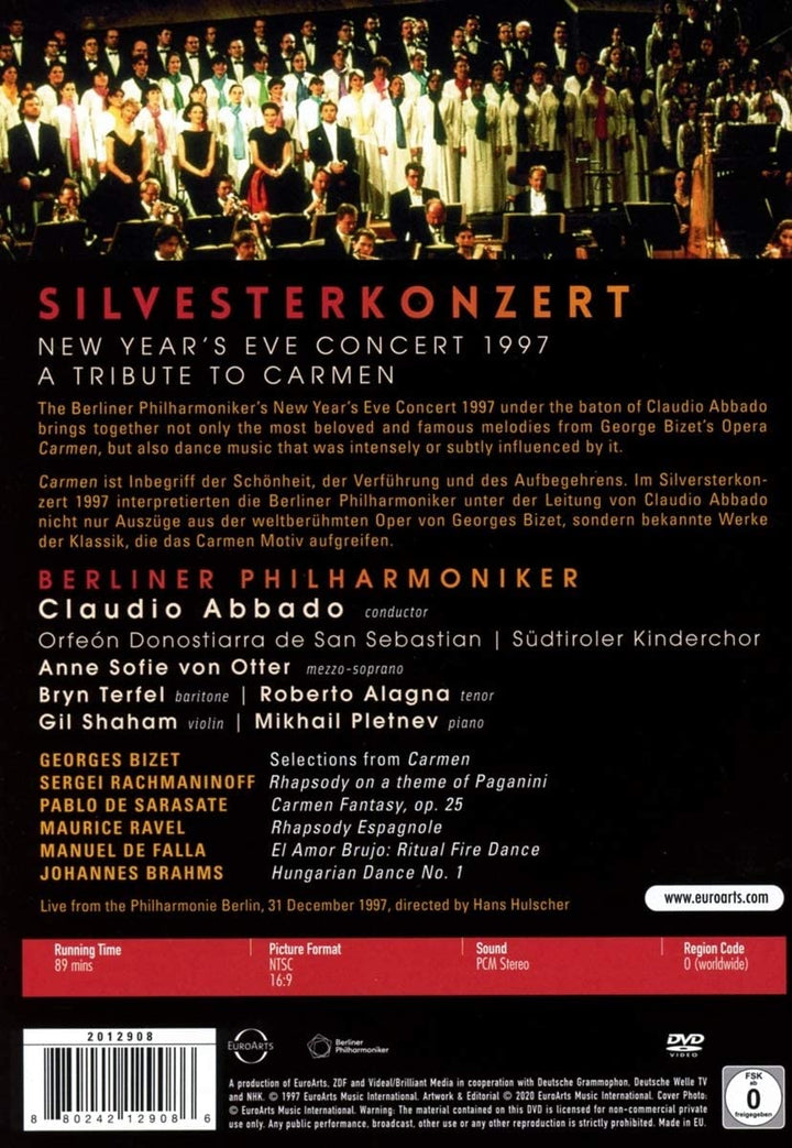 Silvesterkonzert 1997 – Eine Hommage an Carmen [2020] [DVD]