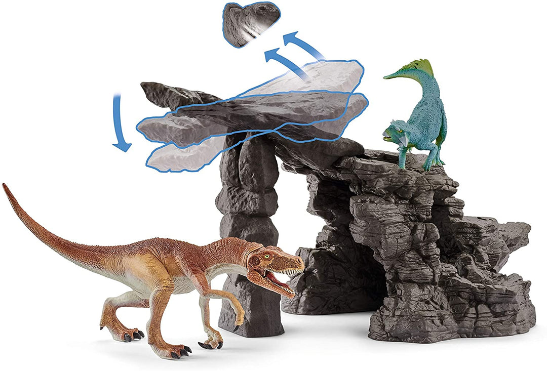 Schleich Dinosaurs 41461 Dino-Set mit Höhle