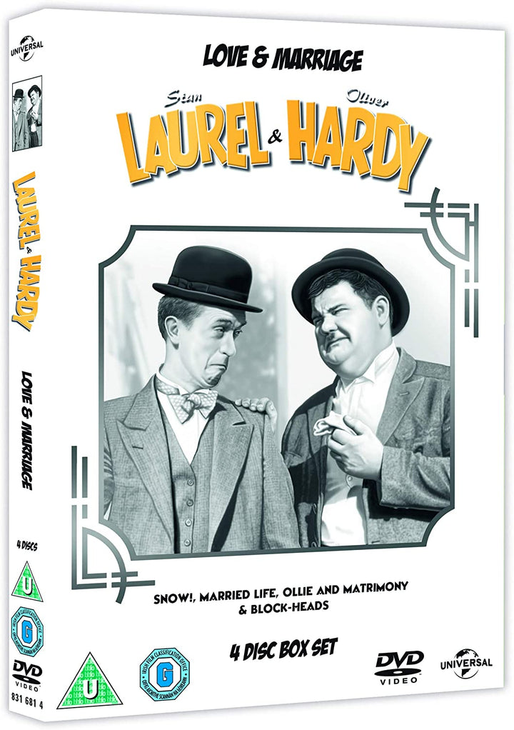 Laurel &amp; Hardy: Liebe &amp; Ehe [DVD]