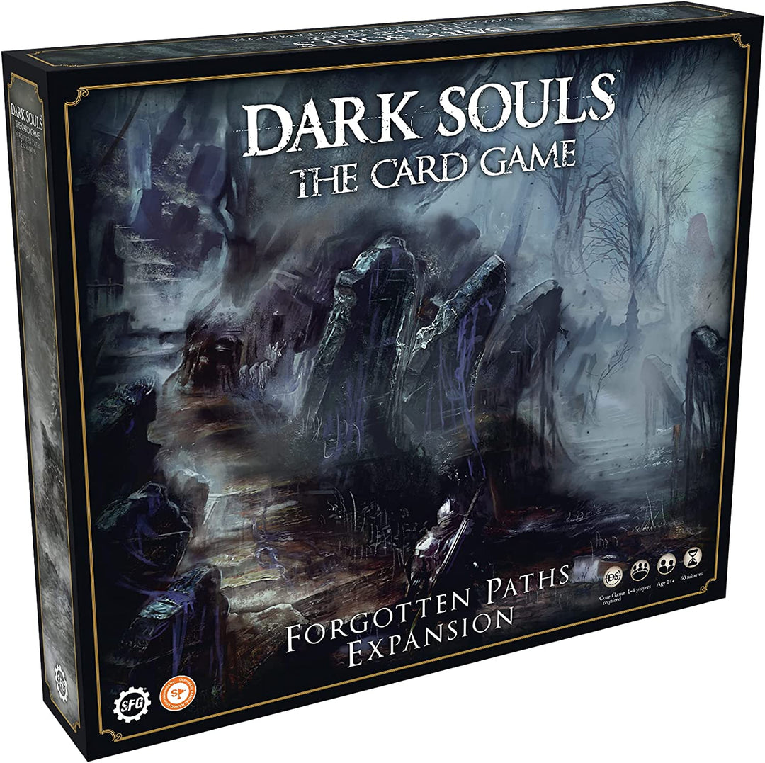 Steamforge Games SFGDSTCG002 Dark Souls: Die Kartenspiel-Erweiterung – Forgotten Paths, Mehrfarbig