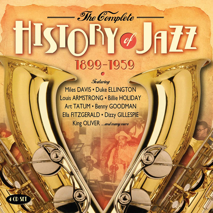 Die komplette Geschichte des Jazz 1899–1959 [Audio-CD]