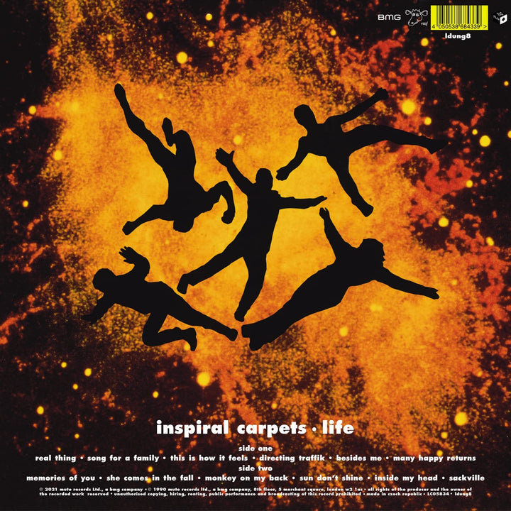 Inspiral Carpets – Life (2021 – Gold Vinyl) [INDIE EX] [VINYL] 