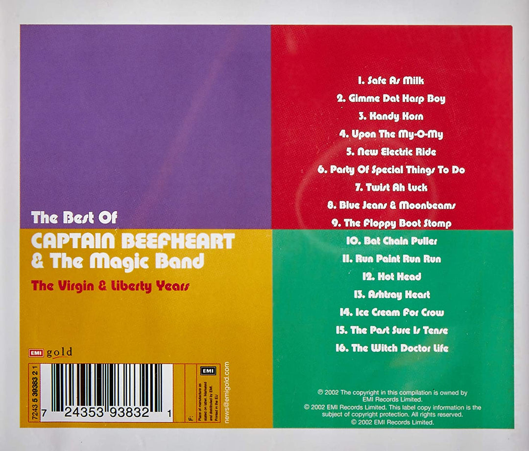 Das Beste von Captain Beefheart &amp; The Magic Band: The Virgin &amp; Liberty Years [Audio-CD]