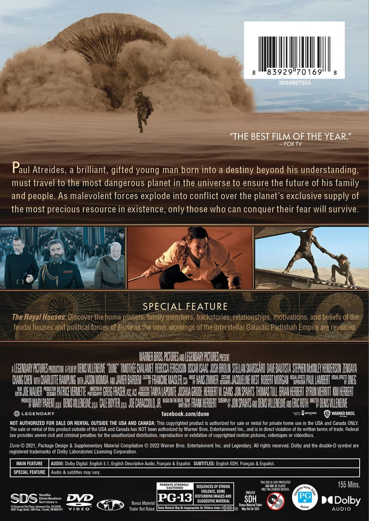 Dune - Adventure [DVD]