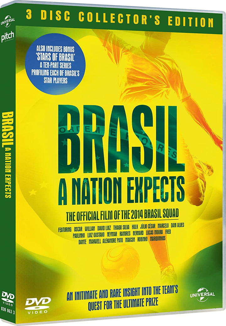 Brasil: A Nation Expects (Enthält die Dokumentarserie „Stars of Brasil“) – [DVD]