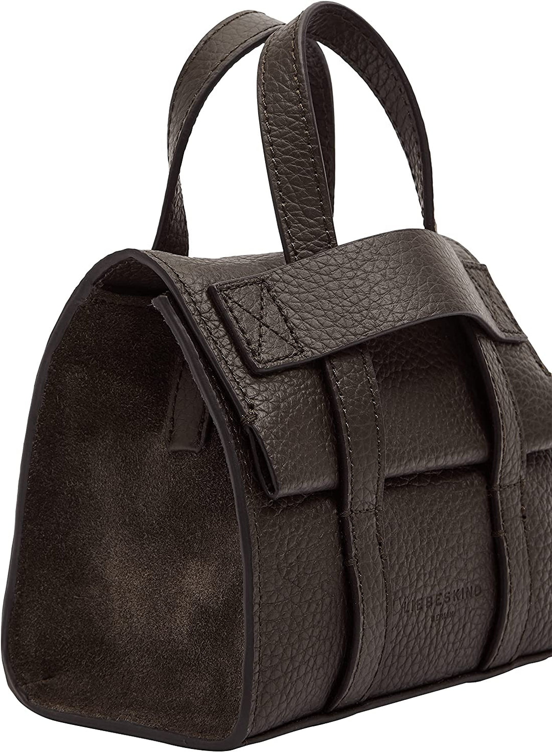 Liebeskind Berlin Women's Trudie Satchel Extra Small, Dark Chocolate