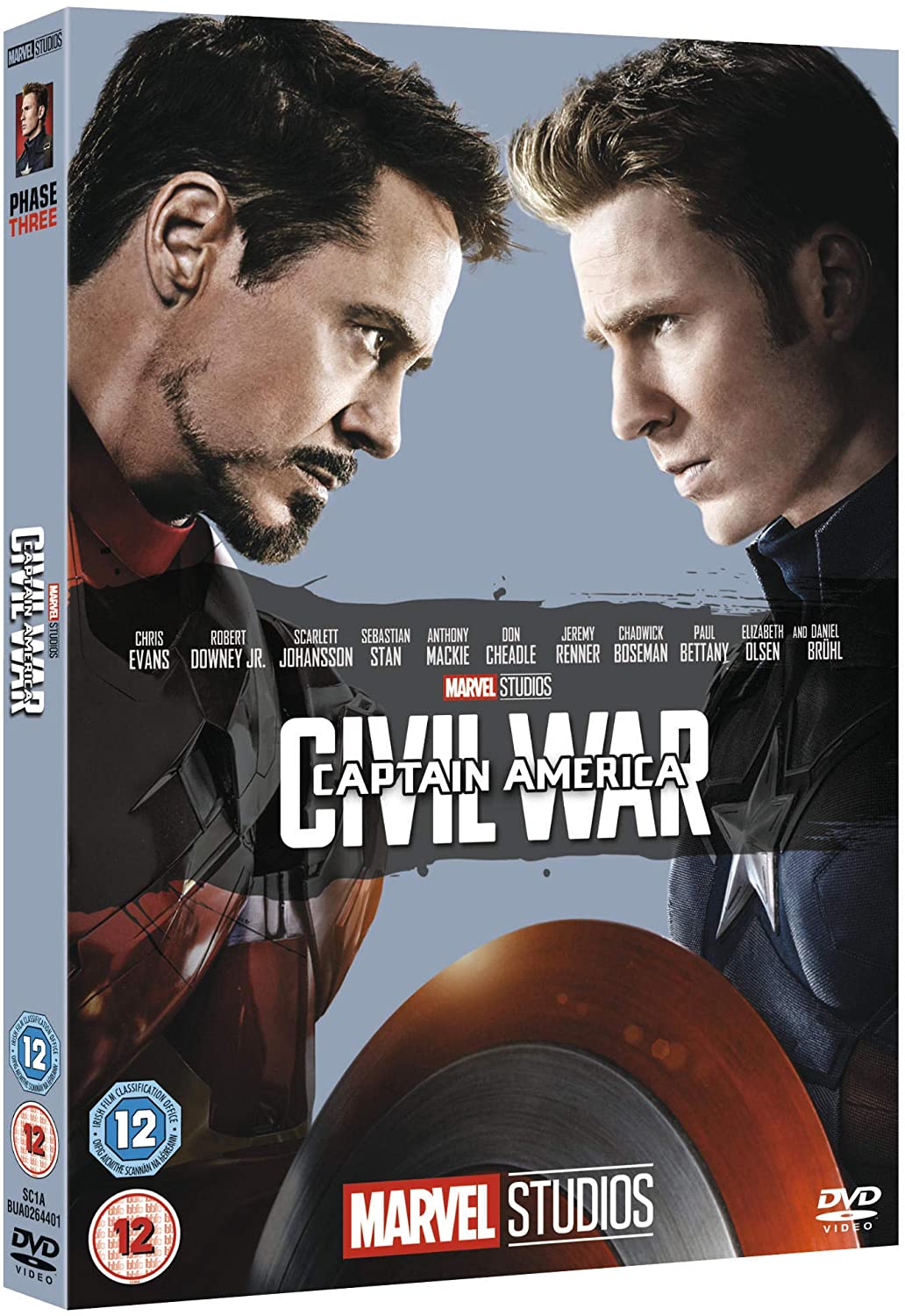 Captain America: Burgeroorlog [DVD] [2016]