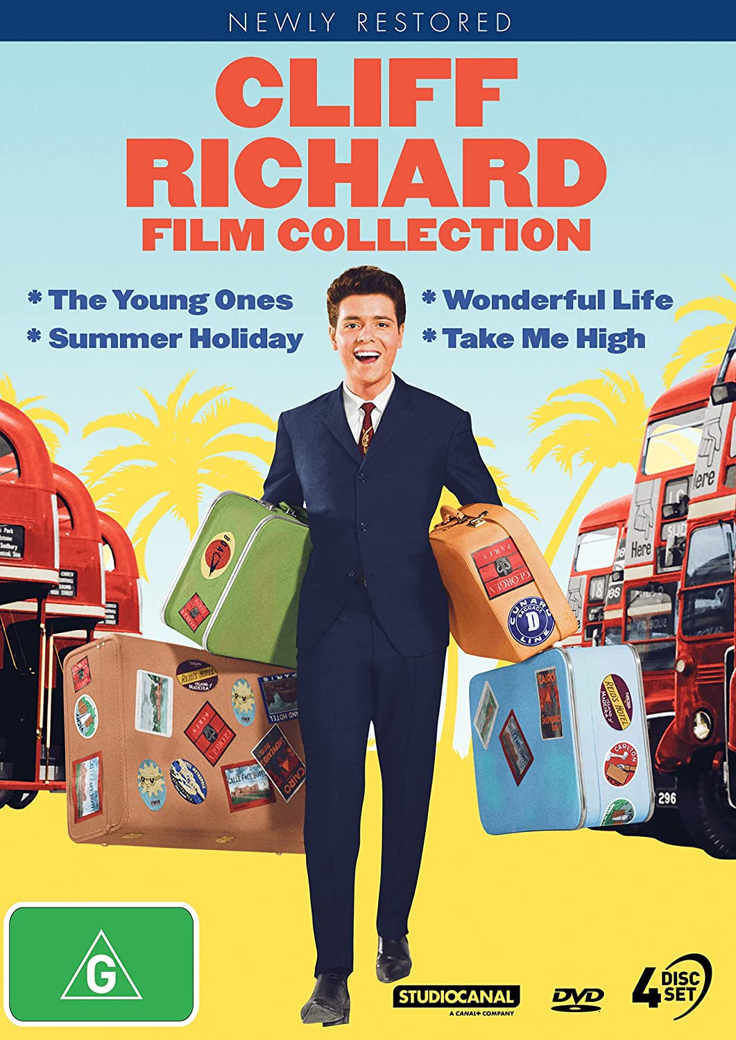 Cliff Richards Filmsammlung – The Young Ones / Summer Holiday / Wonderful Li [DVD]