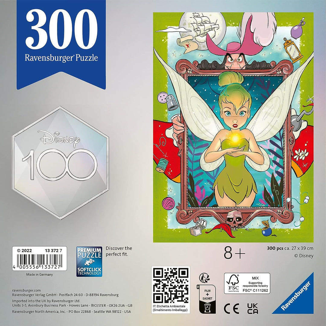 Ravensburger 13372 Disney 100. Jahrestag Peter Pan Tinkerbell Puzzles