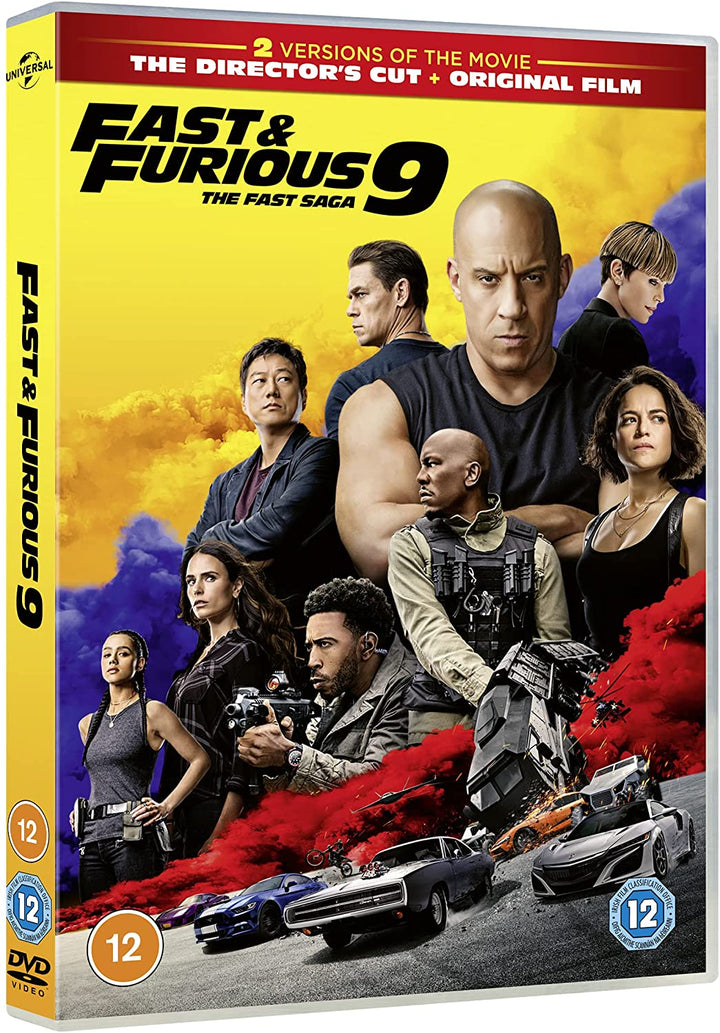 Fast &amp; Furious 9 [2021] – Action/Drama [DVD]