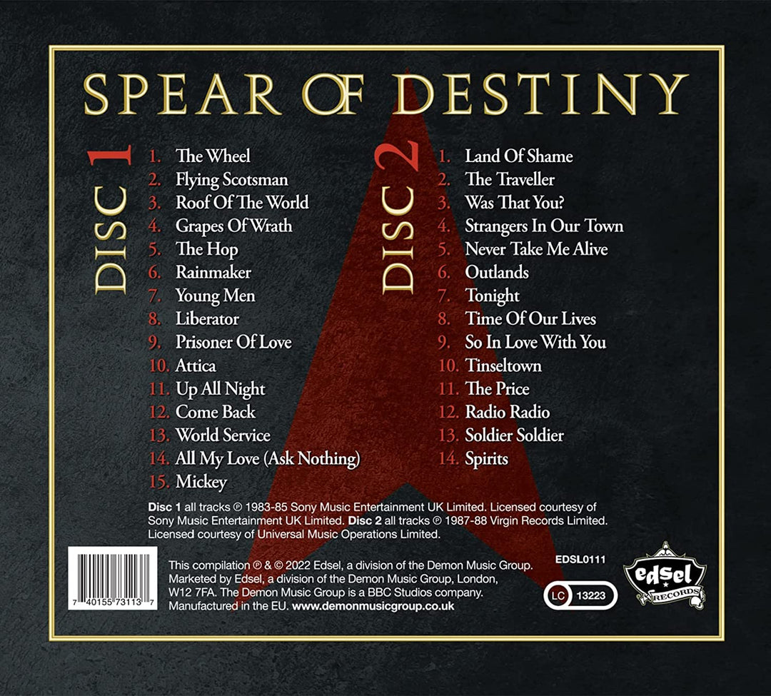 Befreier! - Das Beste aus Spear Of Destiny 1983-1988 [Audio-CD]