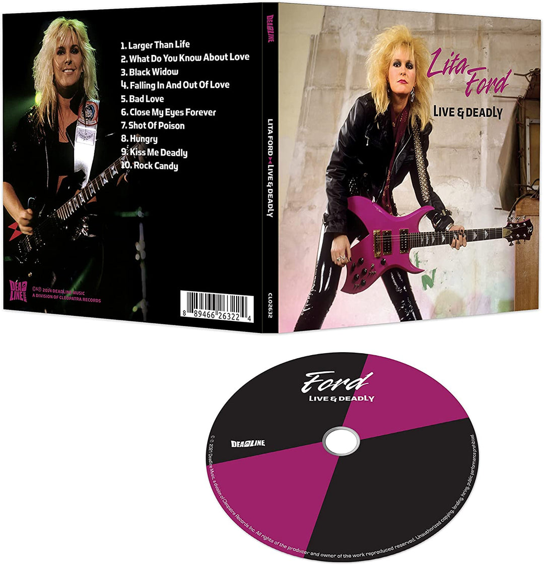 Lita Ford - Kiss Me Deadly [Audio CD]