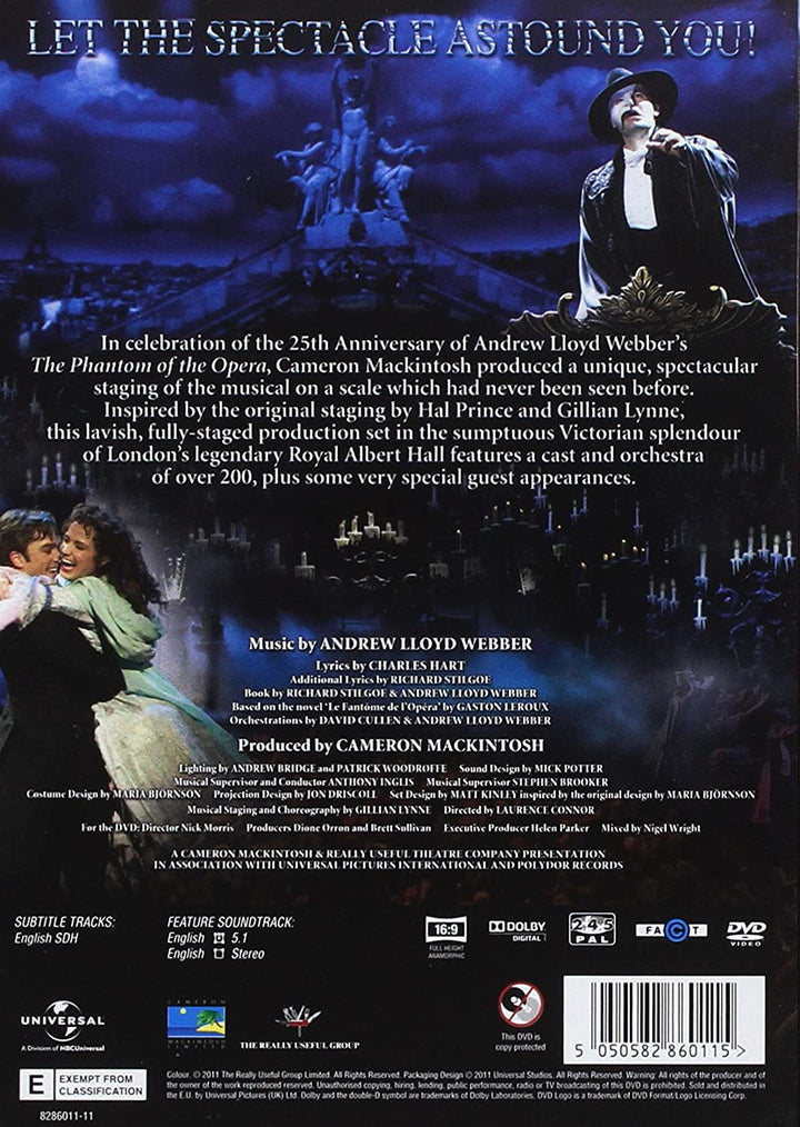 Das Phantom der Oper in der Royal Albert Hall (2011) [DVD]