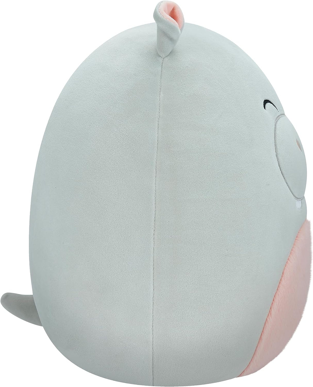 Squishmallows SQCR04133 Harrison – Graues Nilpferd, 30,5 cm