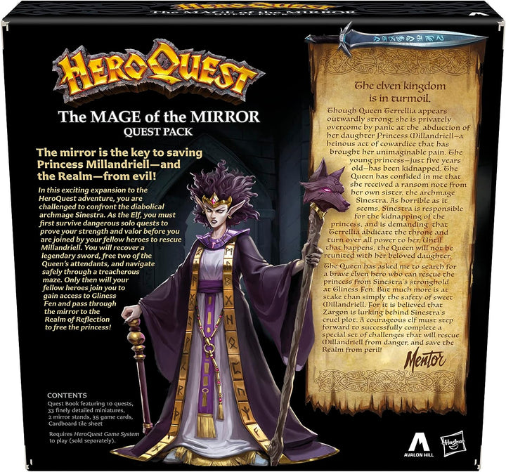 Avalon Hill Heroquest The Mage of Mirror Quest Pack, Rollenspiel, erfordert