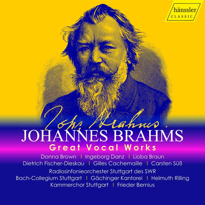 Donna Brown – Brahms: Great Vocal Works [Verschiedene] [Hanssler Classic: HC22044] [Audio CD] 