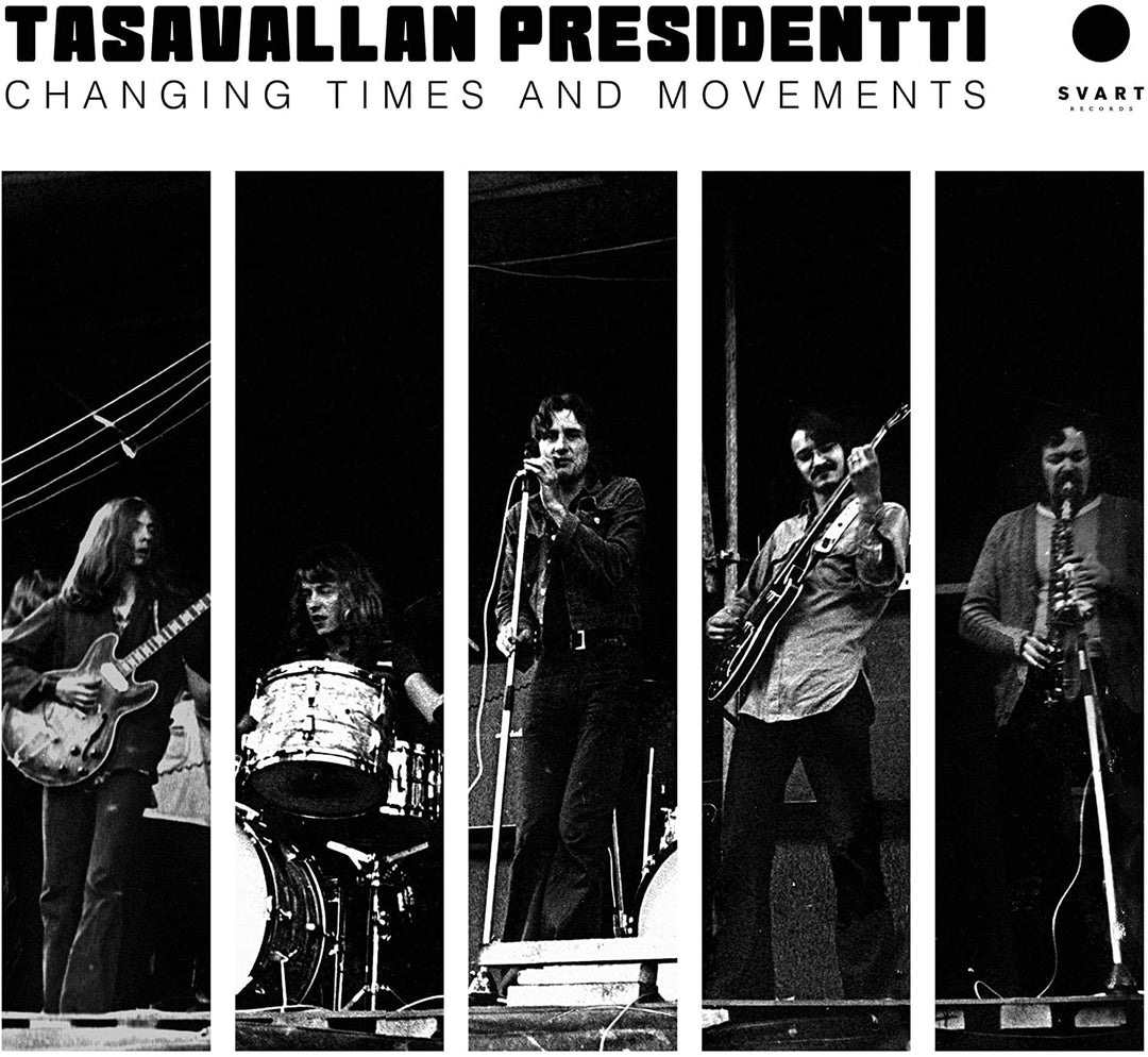 Tasavallan Presidentti – Zeiten und Bewegungen im Wandel – Live in Finnland und Schweden 1970–1971 [Audio-CD]