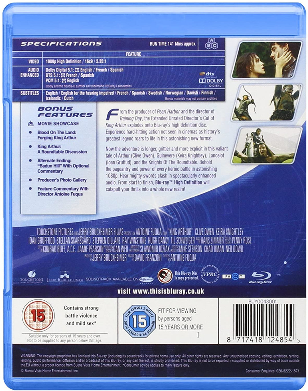 King Arthur – Fantasy/Drama [Blu-ray]