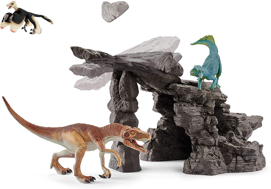 Schleich Dinosaurs 41461 Dino-Set mit Höhle