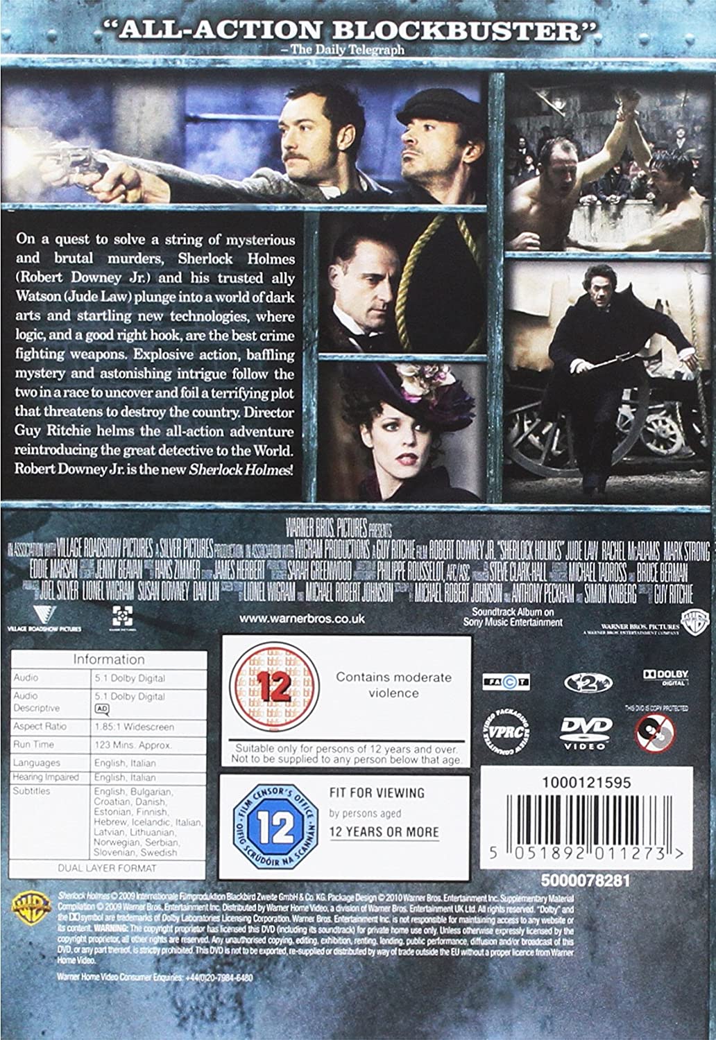 Sherlock Holmes – Krimi [DVD]