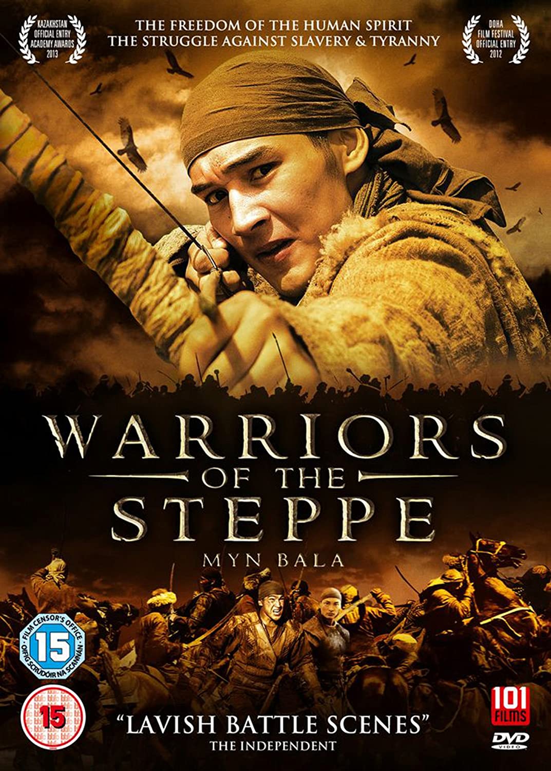Warriors Of The Steppe – Myn Bala – Drama/Geschichte [DVD]