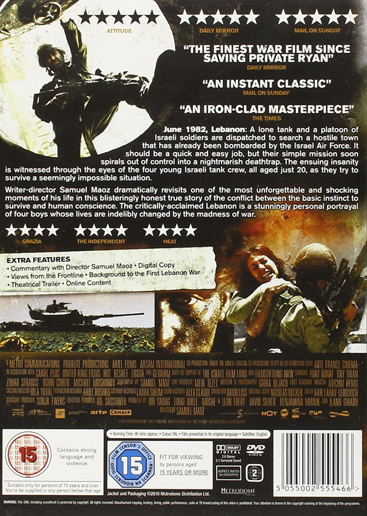 Lebanon: The Soldier's Journey [2009] - War [DVD]