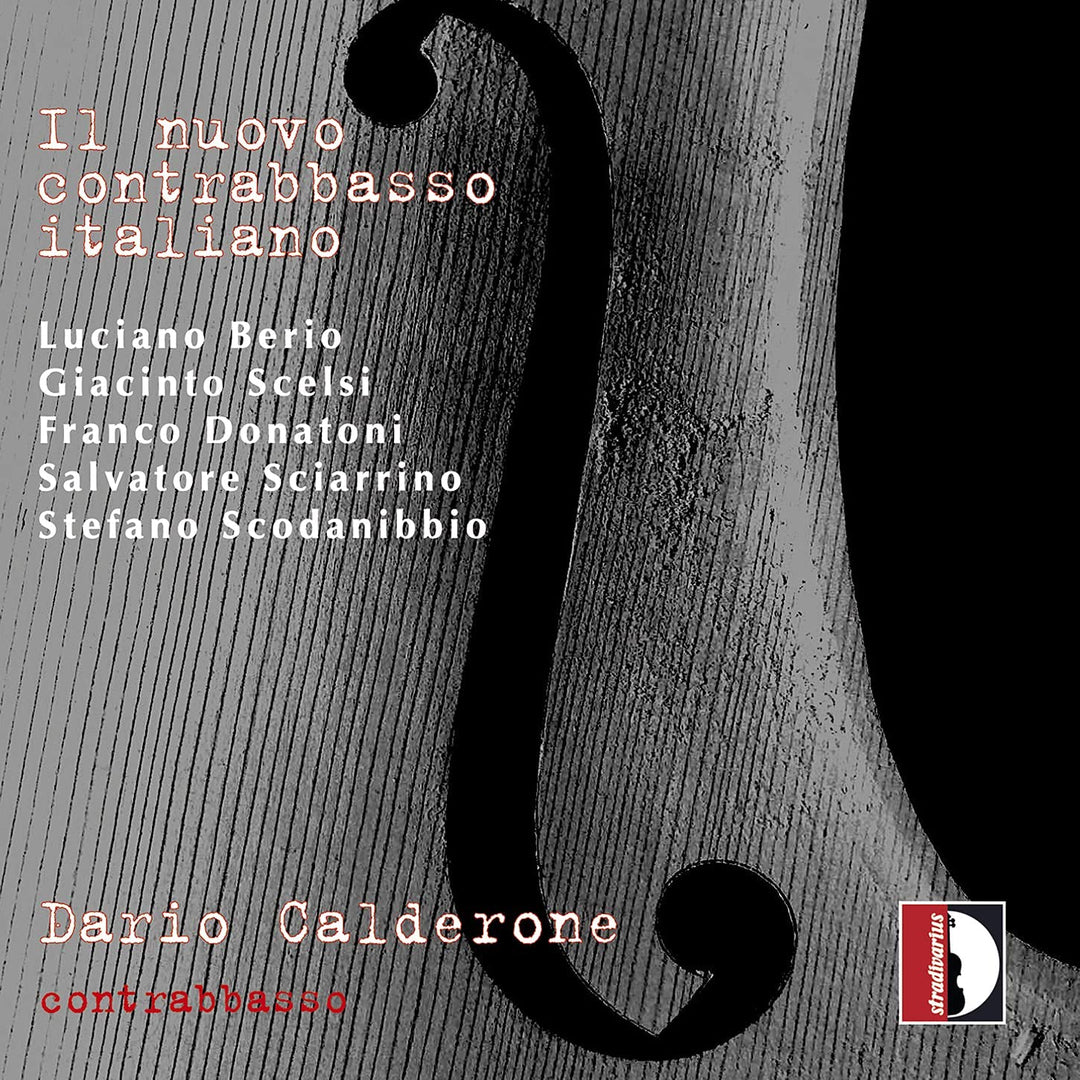 Dario Calderone – Il Nuovo Contrabbasso [Dario Calderone] [Stradivarius: STR37182] [Audio CD]