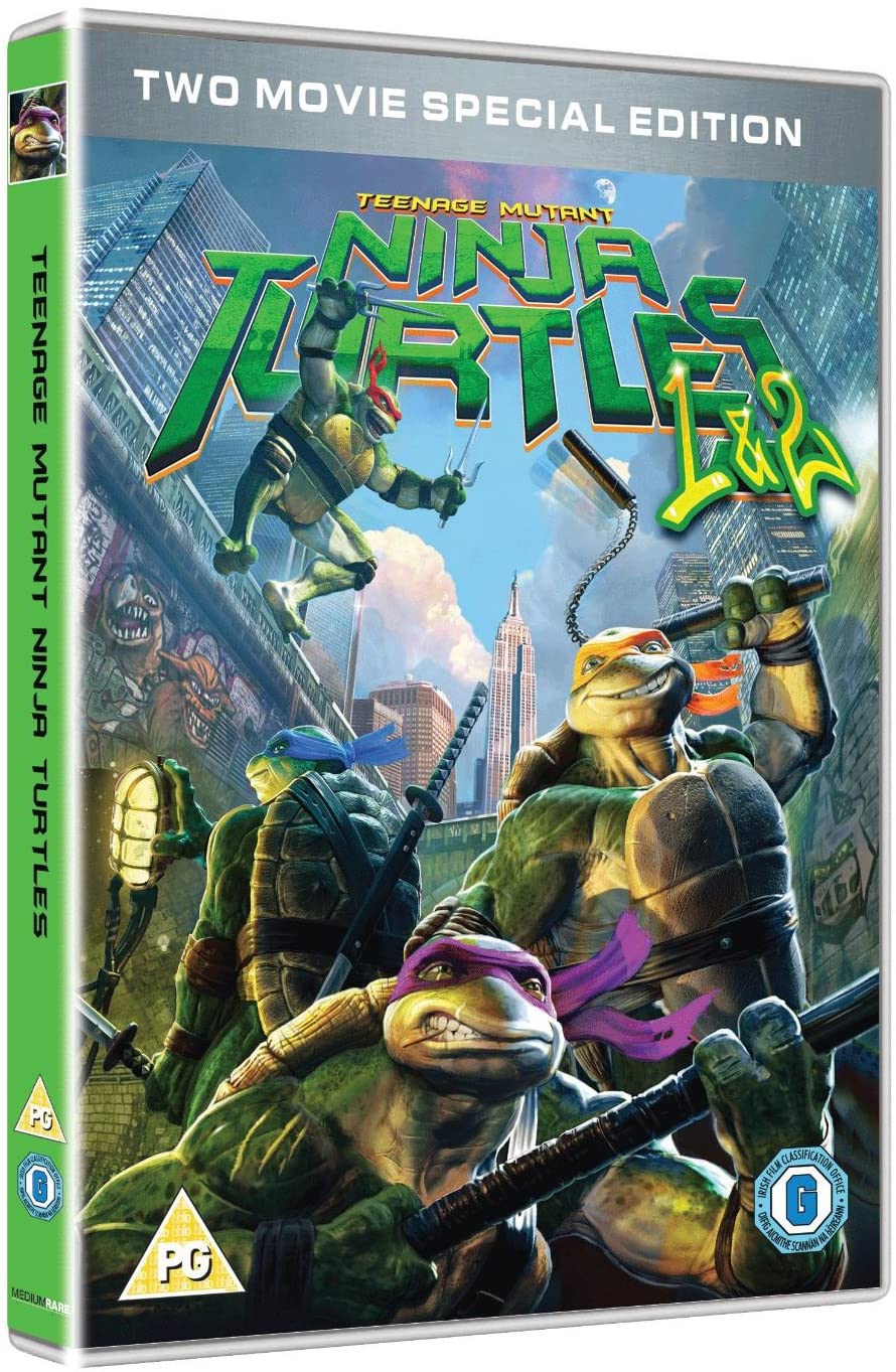 Teenage Mutant Ninja Turtles - 2 Movie Collection - Action/Sci-fi [DVD]