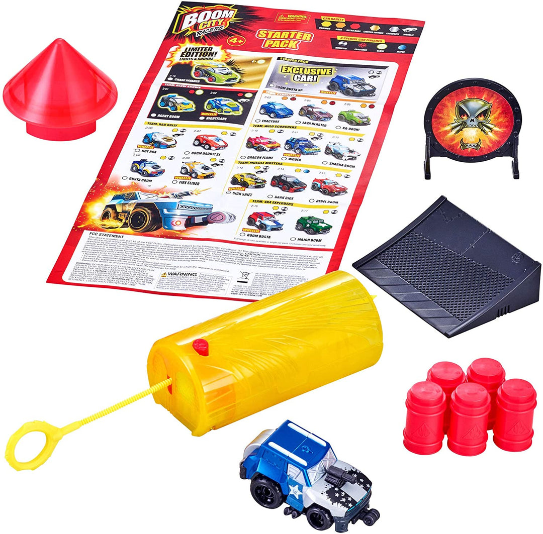 Boom City Racers 40051 Serie 2 Starter Pack con Exc Car