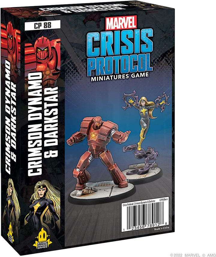 Atomic Mass Games Crimson Dynamo &amp; Dark Star: Marvel Crisis Protocol Miniaturen