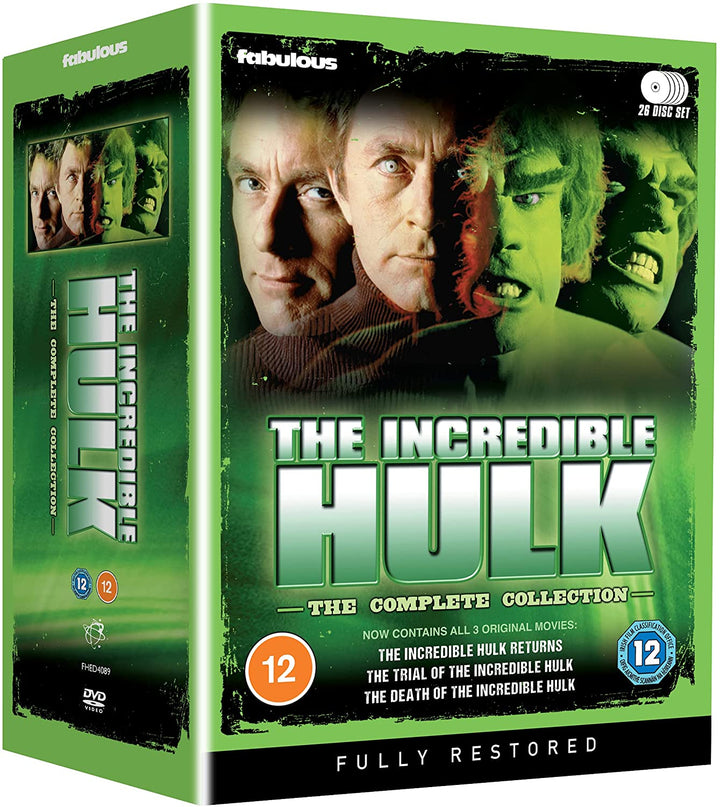 Der unglaubliche Hulk – Die komplette Sammlung [1977] [DVD]