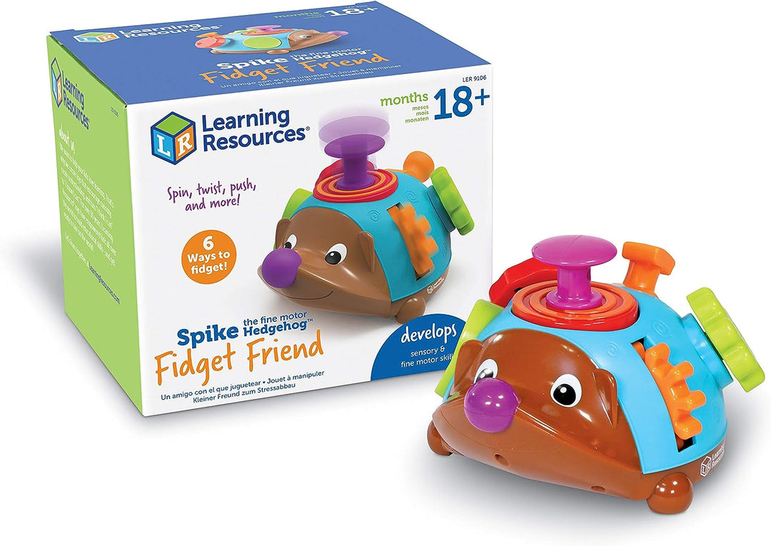 Learning Resources LER9106 Spike The FINE Motor Igel Fidget Friend, Multi