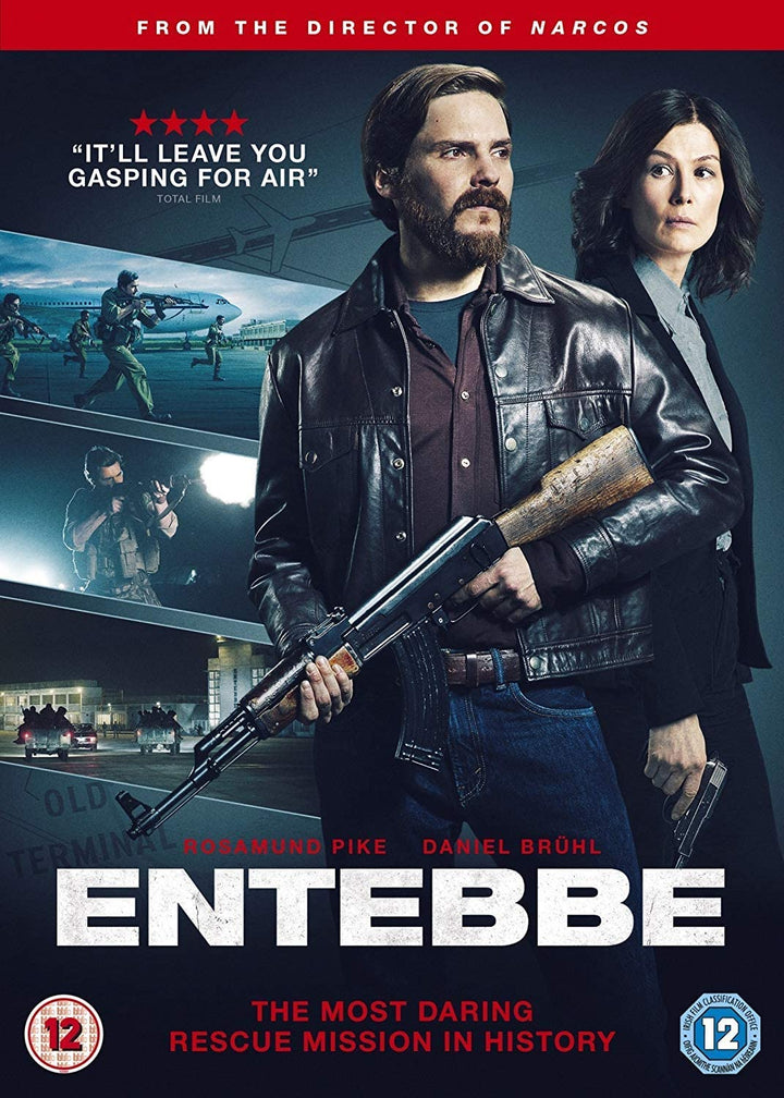 Entebbe [2018] – Thriller/Drama [DVD]