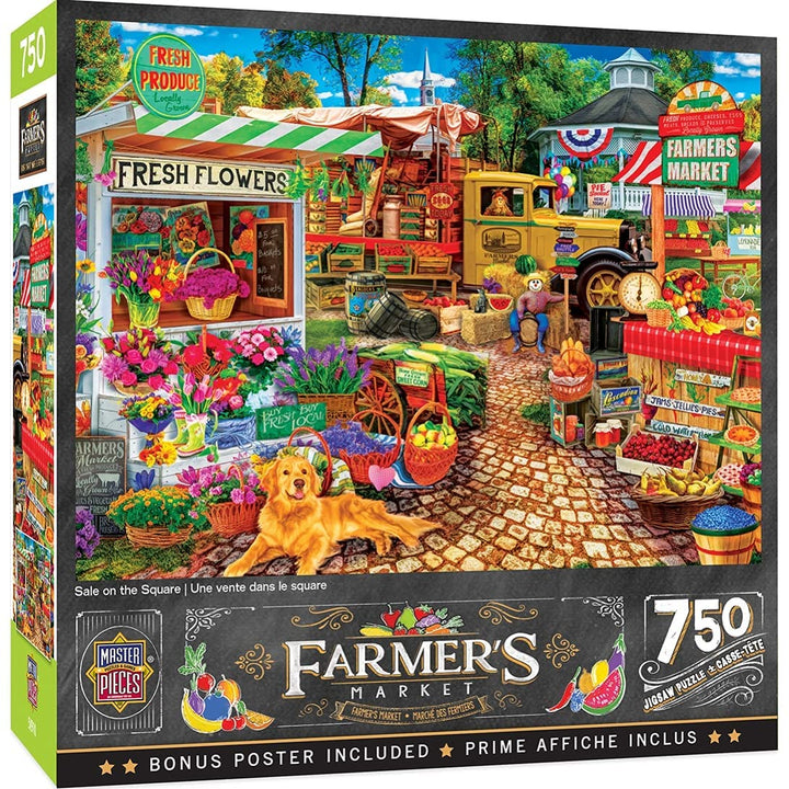 MasterPieces 750-teiliges Puzzle für Erwachsene, Familien oder Kinder – Verkauf im Angebot