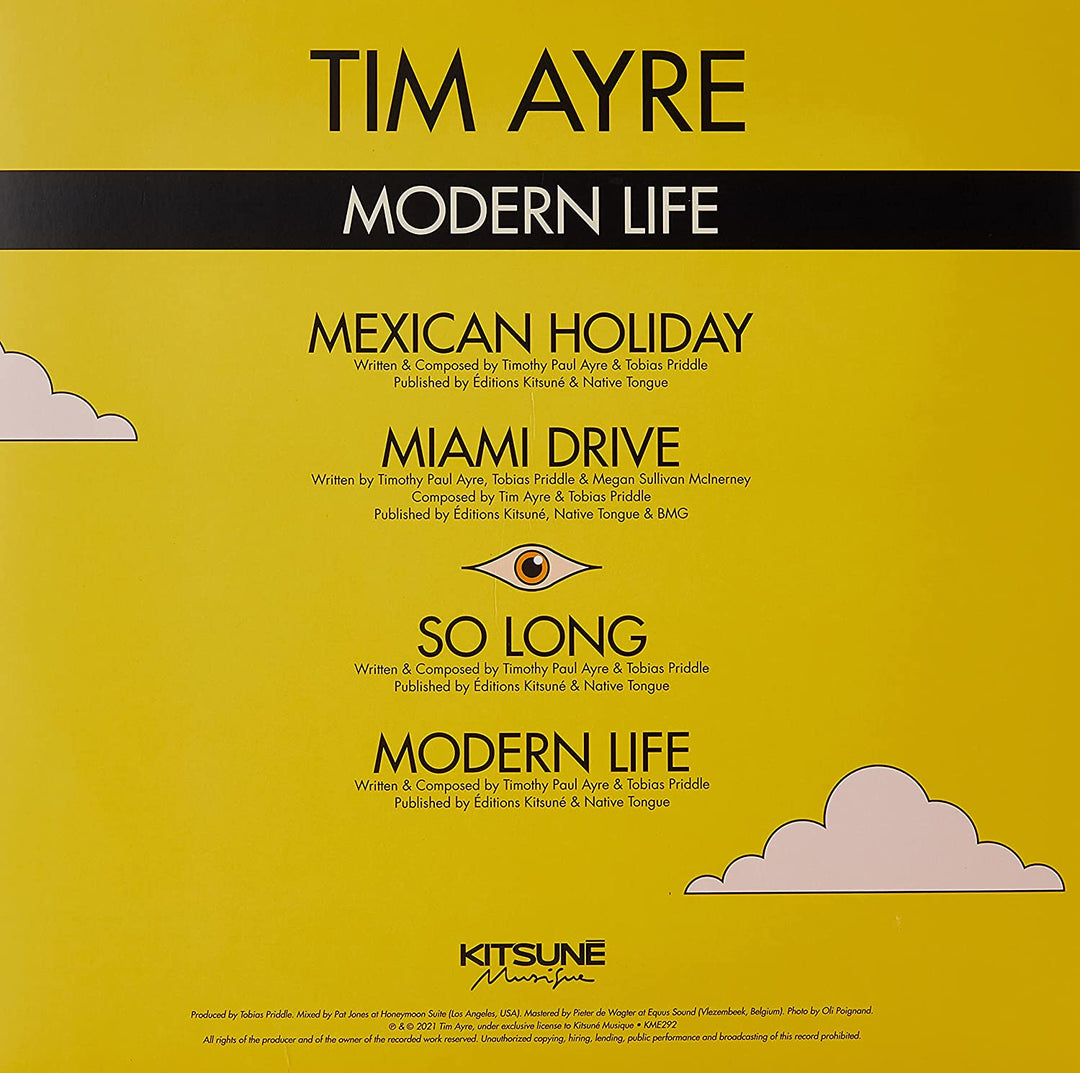 TIM AYRE – MODERN LIFE [Vinyl]