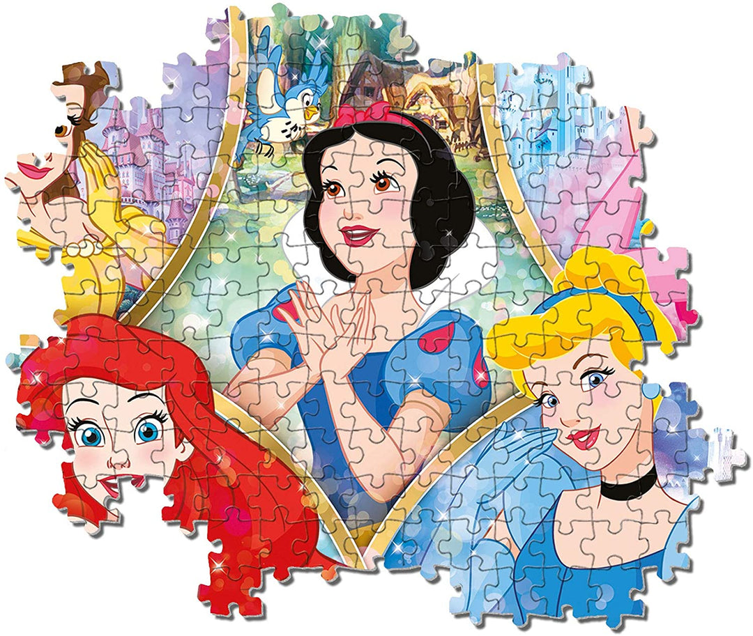 Clementoni 29311, Princess Supercolor Puzzle für Kinder – 180 Teile, ab 7 Jahren