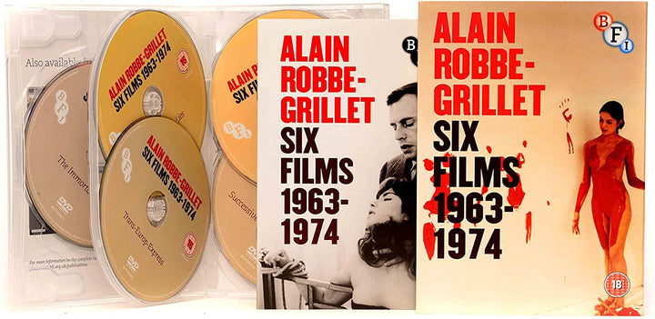 Alain Robbe-Grillet: Sechs Filme 1963-1974 [DVD]