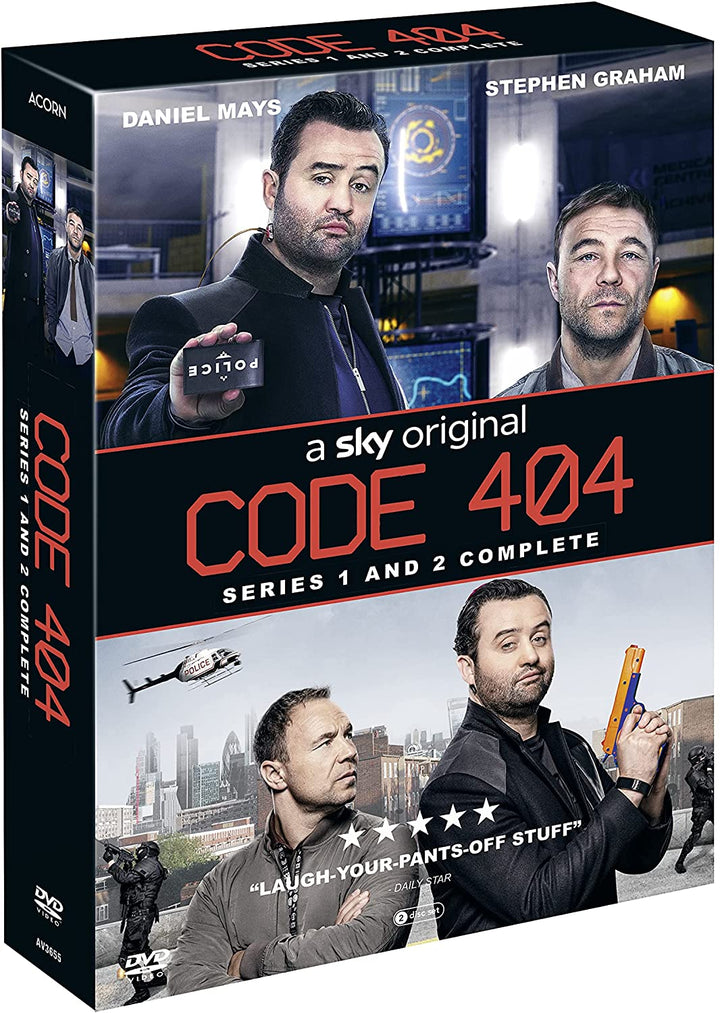 Code 404 Serie 1&amp;2 Boxset [2021] – Polizeiverfahren [DVD]