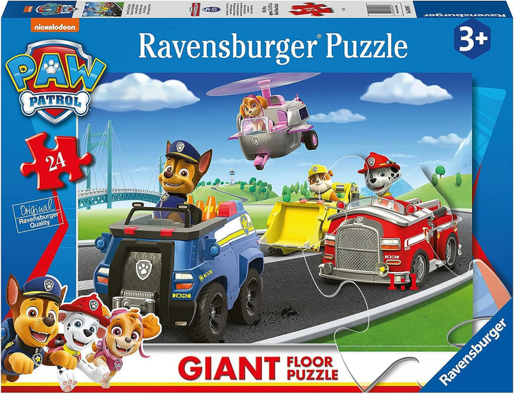 Ravensburger Paw Patrol-förmiges Riesen-Bodenpuzzle für Kinder ab 3 Jahren