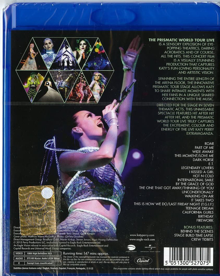 Katy Perry The Prismatic World Tour Live [2015] – [Blu Ray]