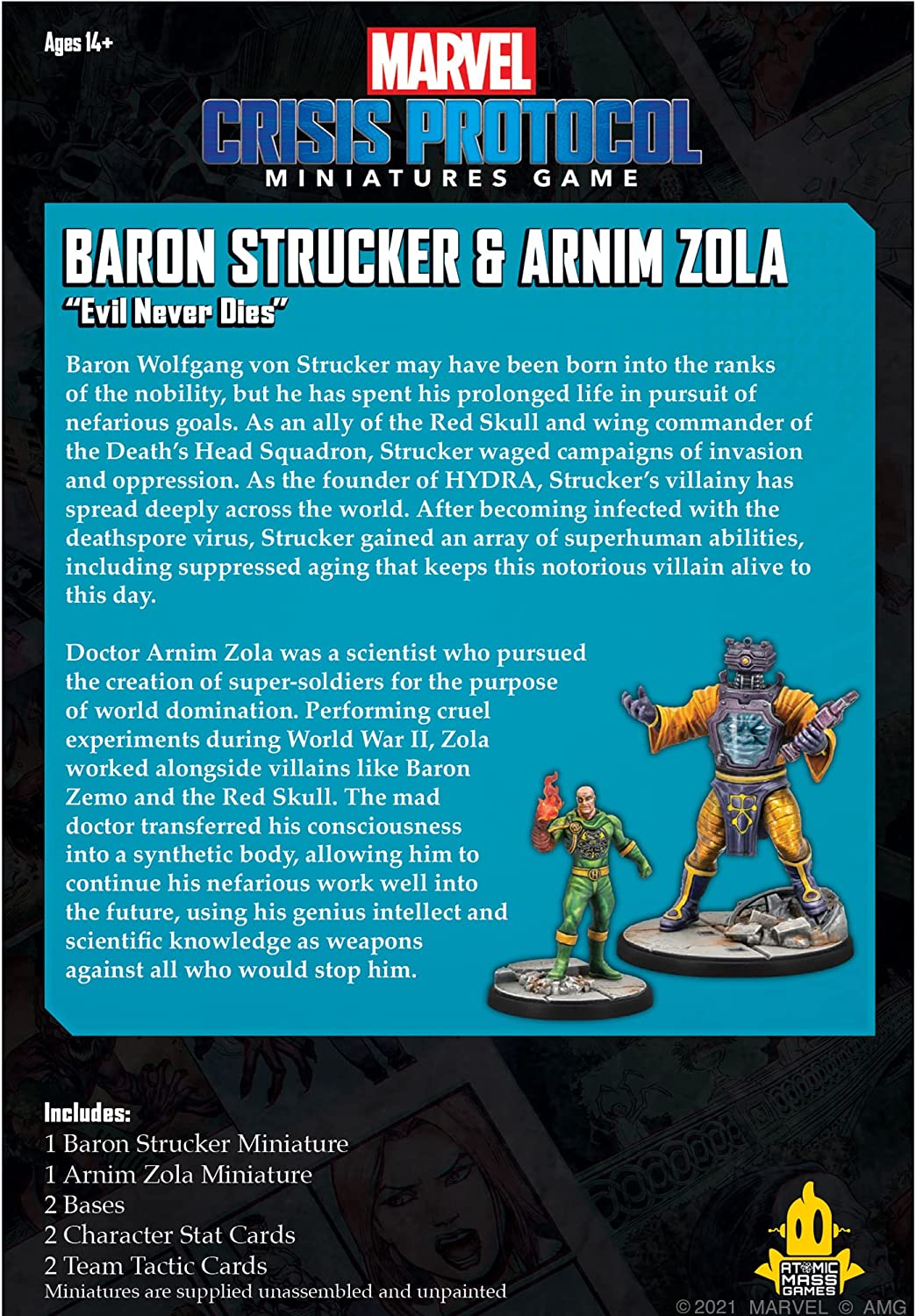 Marvel Crisis Protocol Baron Strucker &amp; Arnim Zola