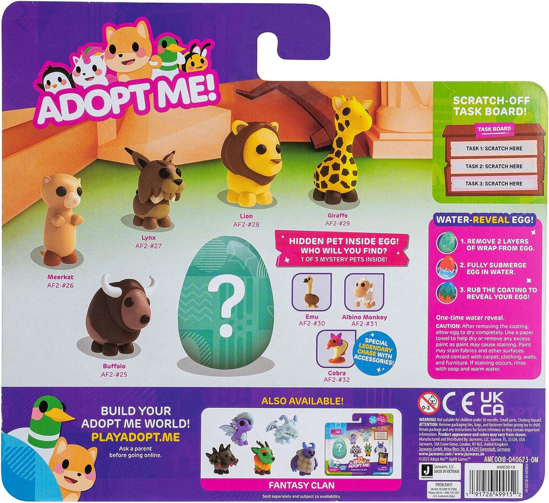 Wähle mich! AME0018 Multipack Animal Life-Hidden Top Online Game-Fun Collectible T