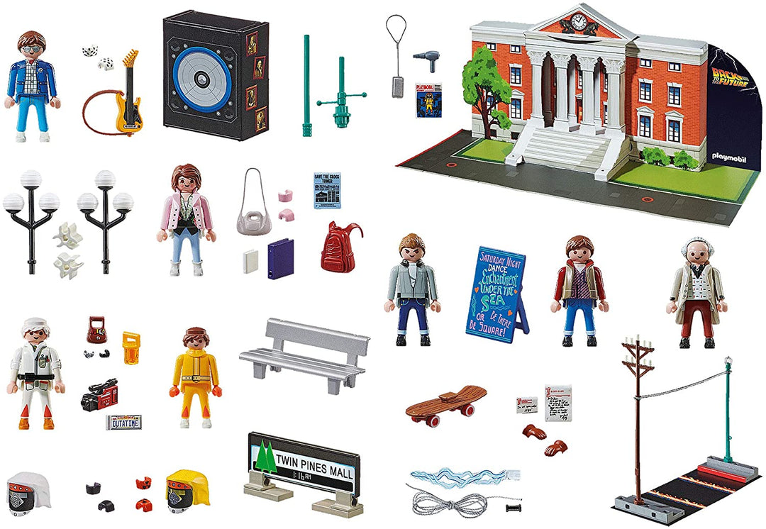 Playmobil 70574 Regreso al futuro Calendario de Adviento