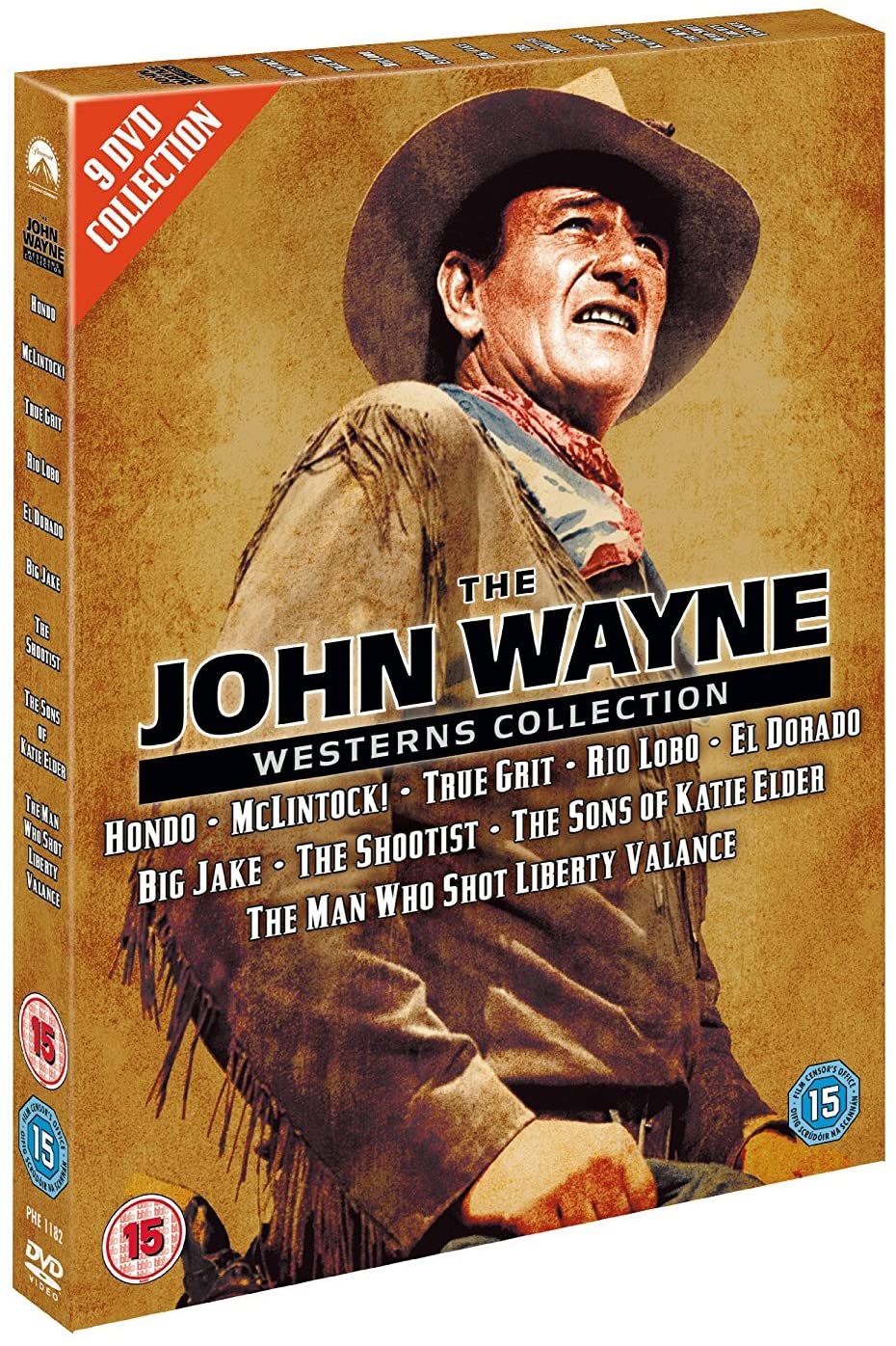 Die John Wayne Westerns Collection [DVD]