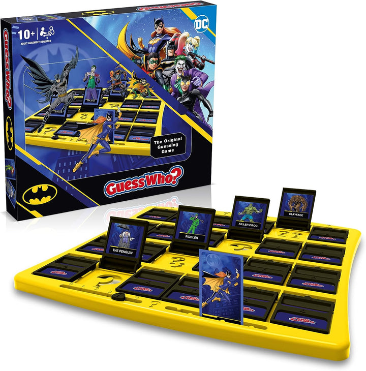 Batman Ratet mal, wer? Brettspiel, Spielen Sie mit Ihren Lieblingscharakteren aus Gotham City |