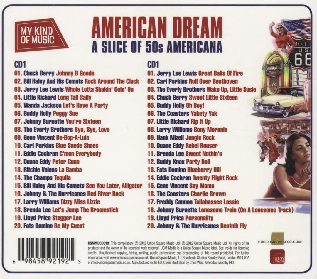 Meine Art von Musik: American Dream – Ein Stück Americana der 50er Jahre [Audio-CD]