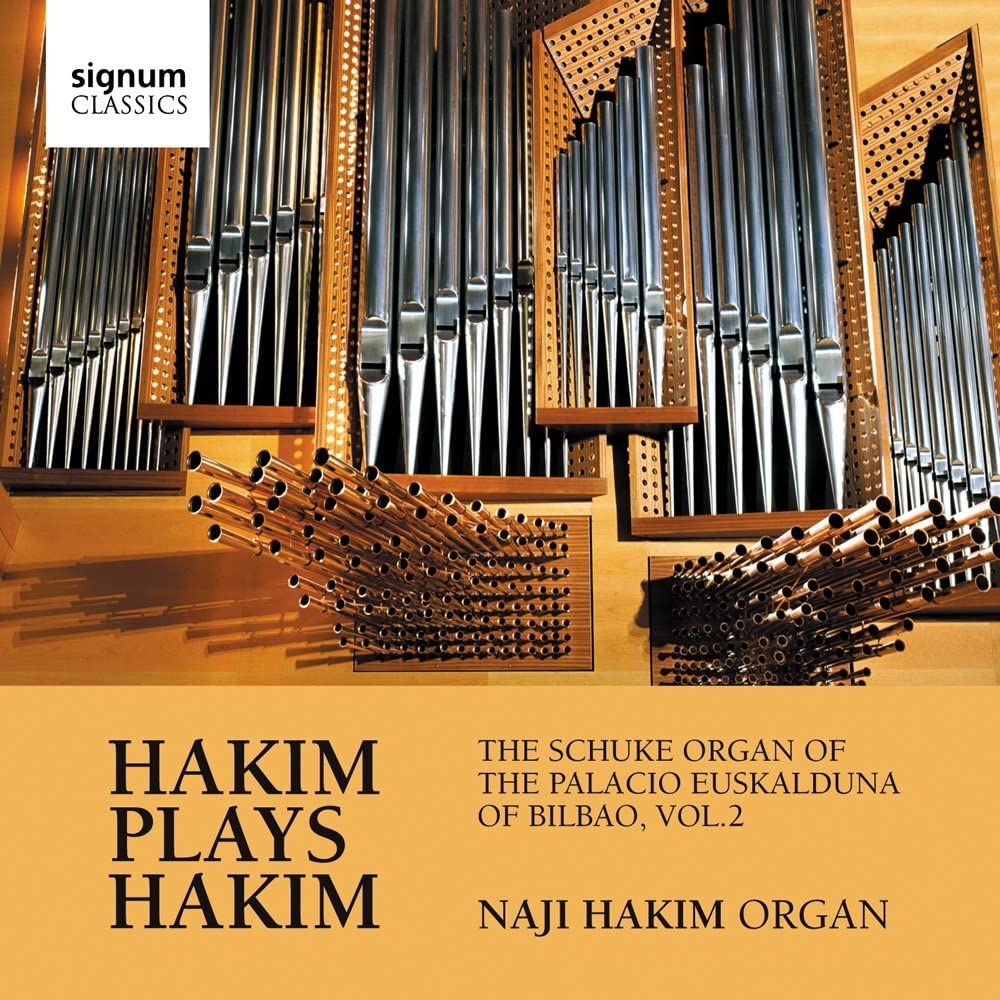 Hakim Plays Hakim: The Schuke Organ of the Palacio Euskalduna of Bilbao, Vol. 2 - Naji Hakim [Audio CD]