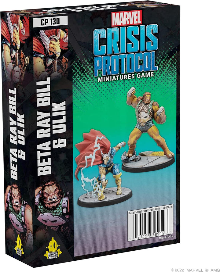 Atomic Mass Games Marvel Crisis Protocol Beta Ray Bill &amp; Ulik Charakterpaket | M